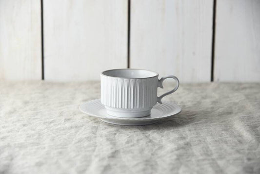 Koyo Toki Shush Grace Cup & Saucer Set, Minoware