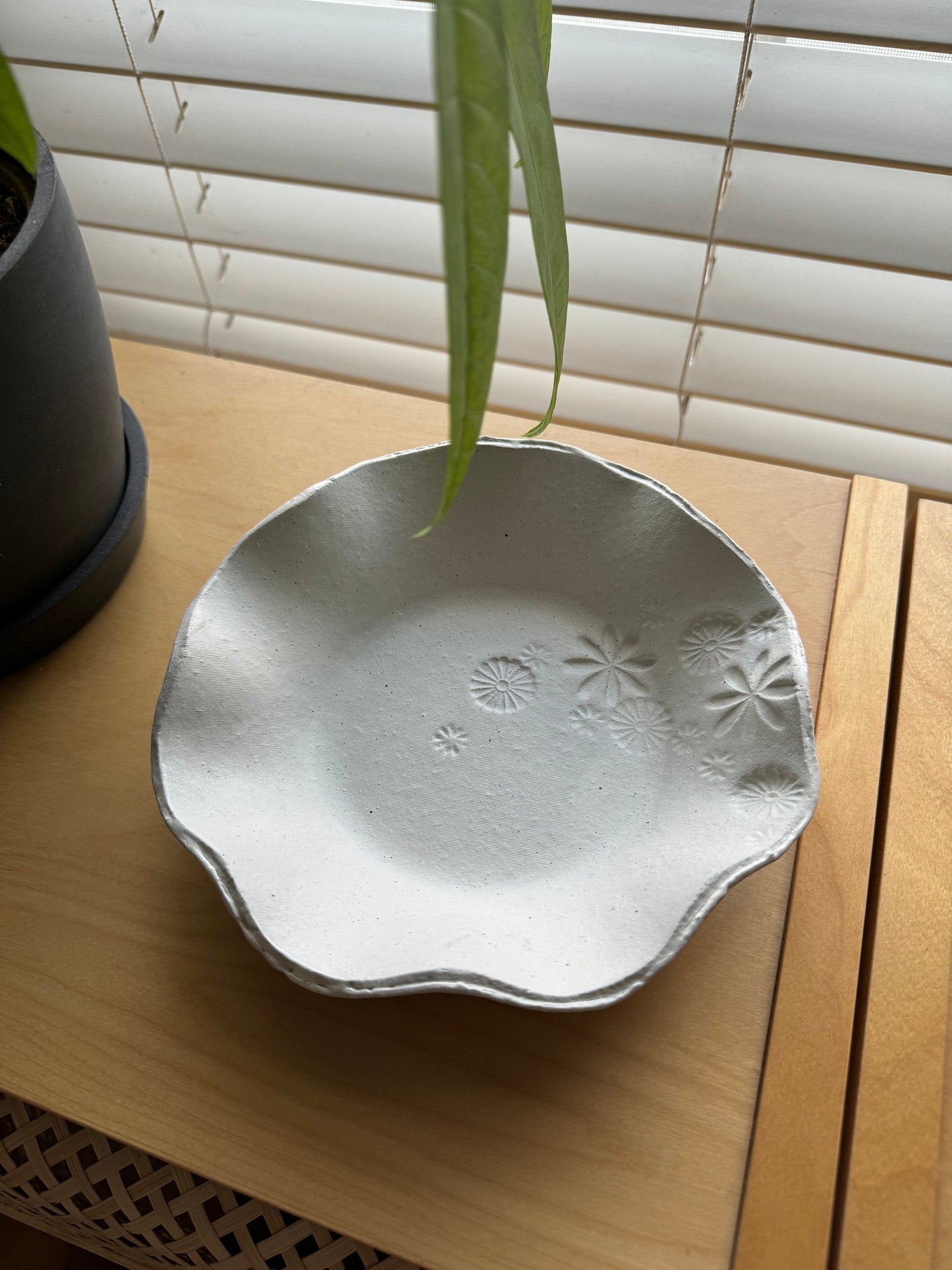 JYUZAN "Inka" bowl white - Minoware 寿山