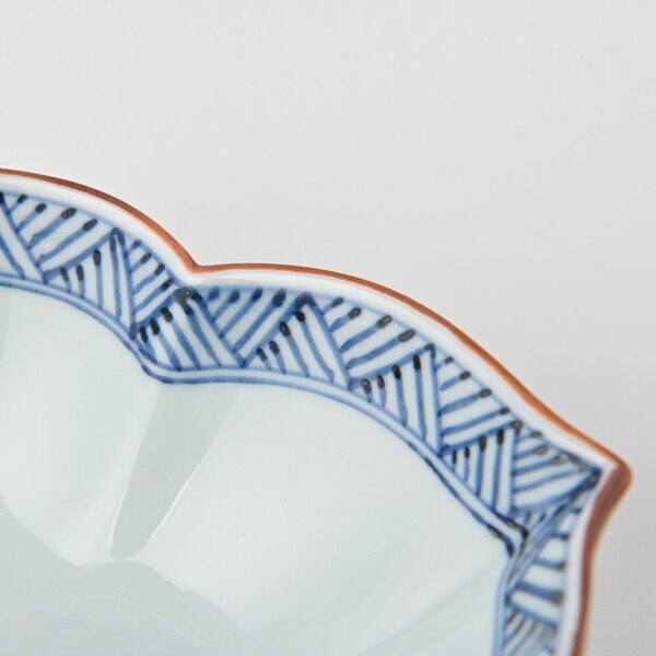 Koringama Flower-Shaped Japanese Side Dish Bowl