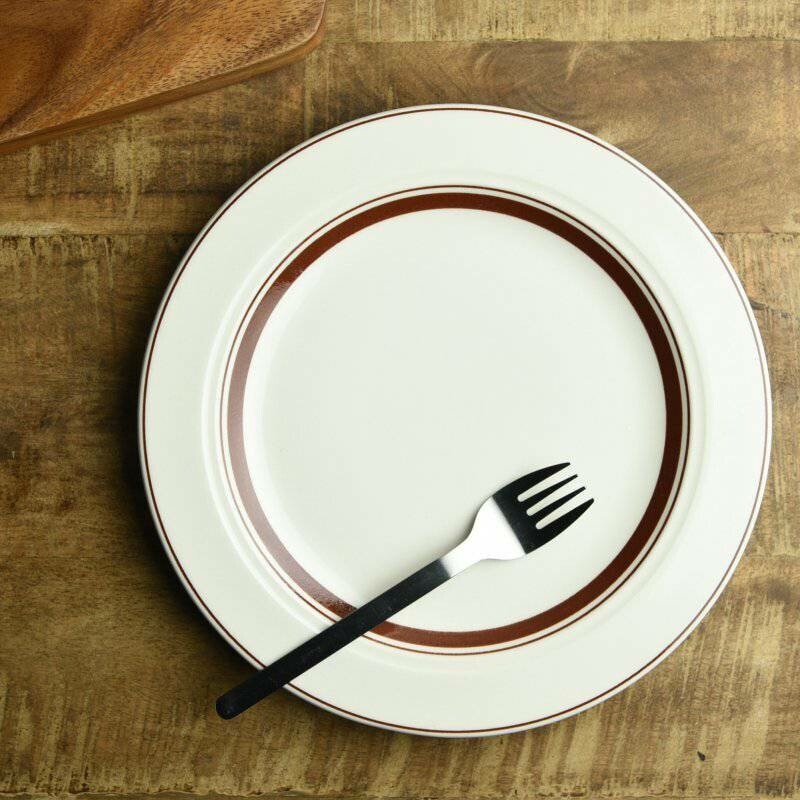 Koyo Toki "Wild Village" Vintage Style Plate