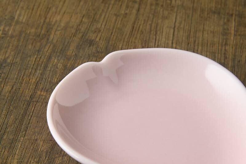Oda Pottery Sakura Sauce Plate Set, Minoware