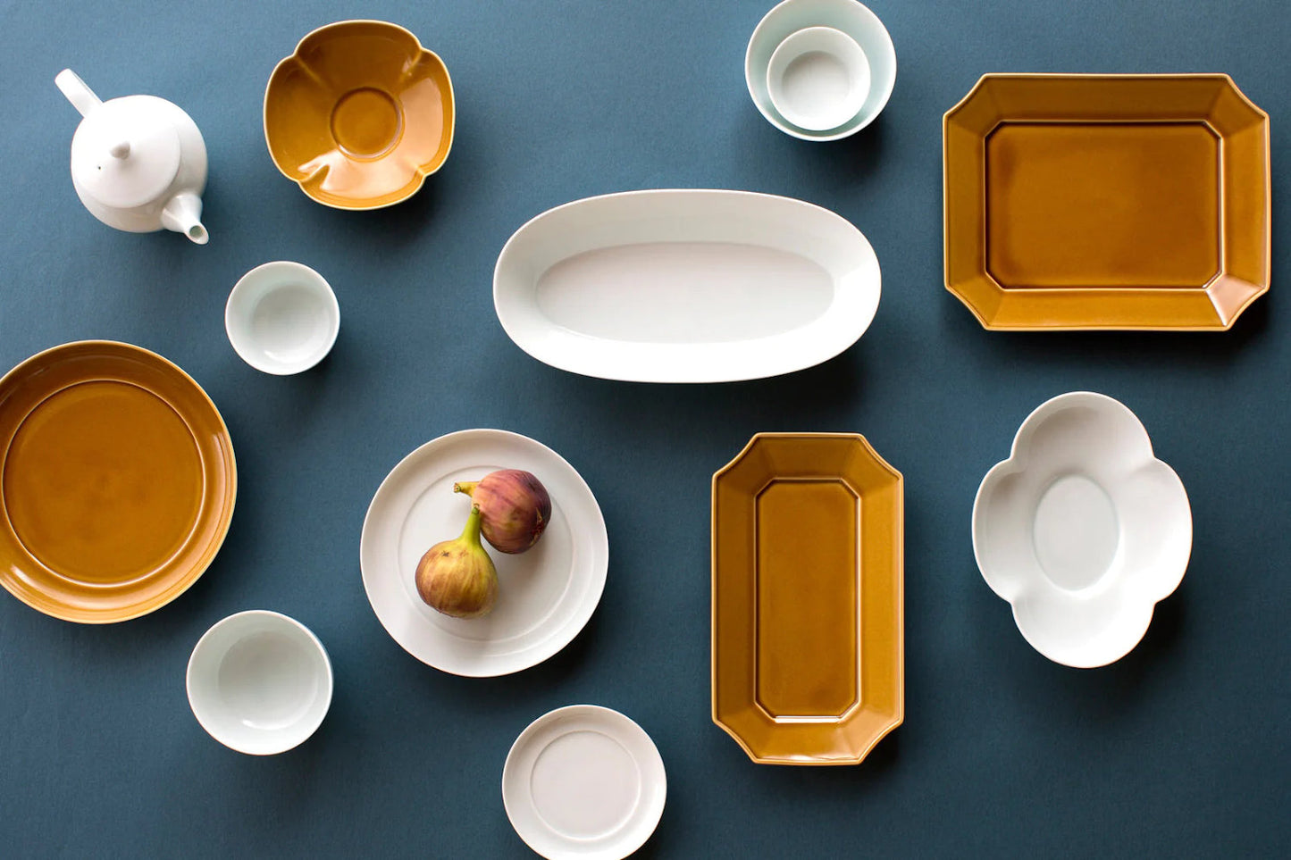 Mizu-mizu Plate / Side Dish Bowl - Oda Pottery X Miyama X Rina Ono