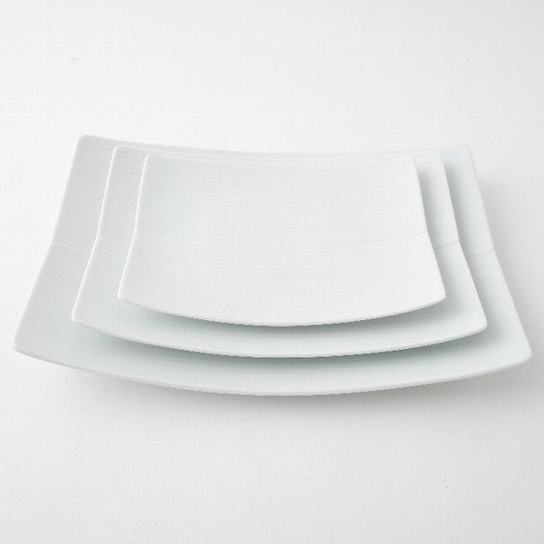 Hakusan Porcelain Rectangular Plate Series