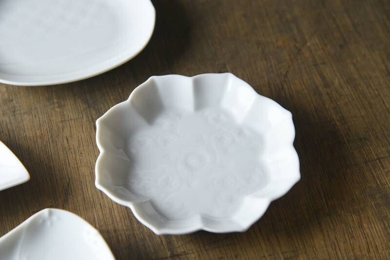 Raku Gaku Small Sauce Plate 5pcs Set - miyama深山食器
