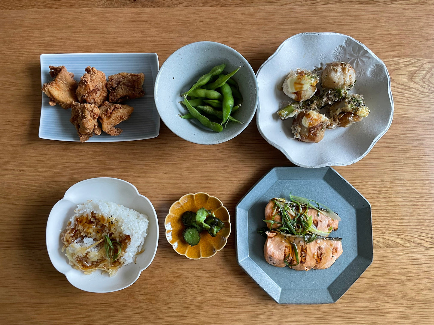 Minoware Small Bean Plate Set - Shizuki-Gama 姿月窯