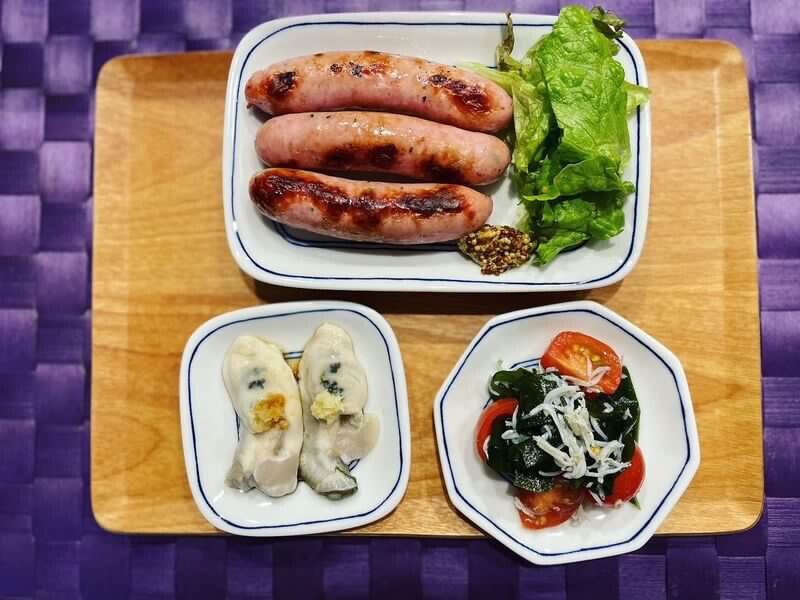 Assortment Set of 3 Blue and White Side Dishes - KANESE NODA 記幸窯