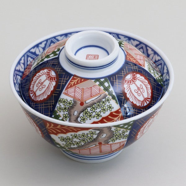 Mino Ware Donburi Bowl with Lid- Haruyama Seito春山制陶