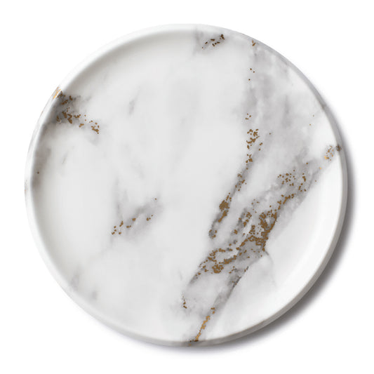 NIKKO Serving Dish with Marble Pattern
