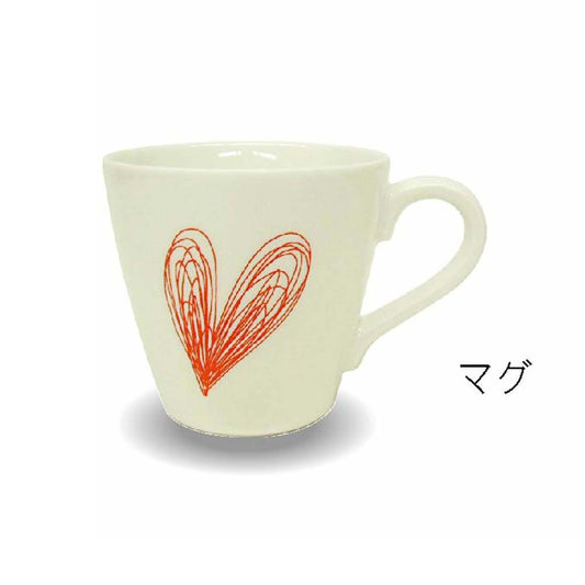 Izawa Mug with Heart Print