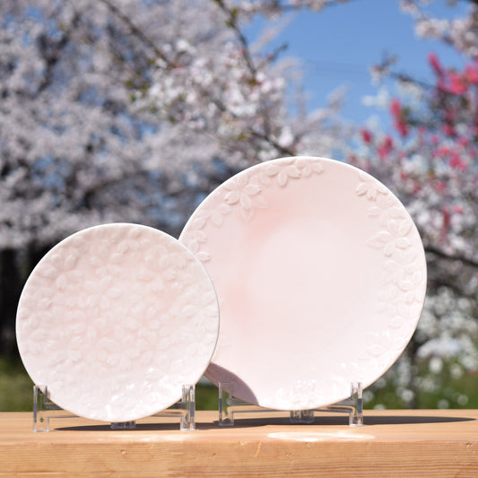 Miyama Sakura Cherry Blossom Pink Plates - miyama深山食器