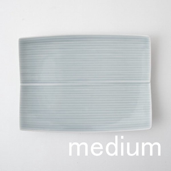 Hakusan Porcelain Rectangular Plate Series