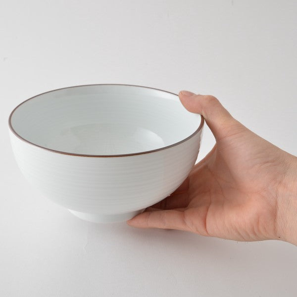 Hakusan Porcelain Ramen and Donburi Bowl