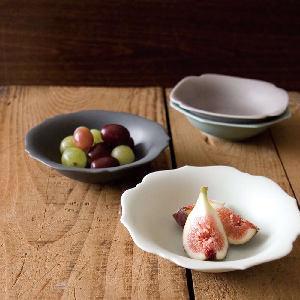 ODA POTTERY X Shizuki-Gama meimei-ware - Japanese Small Side Dish Bowls and Plate s