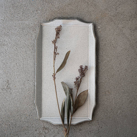 JYUZAN rim rectangle 29cm x 16cm - white ash