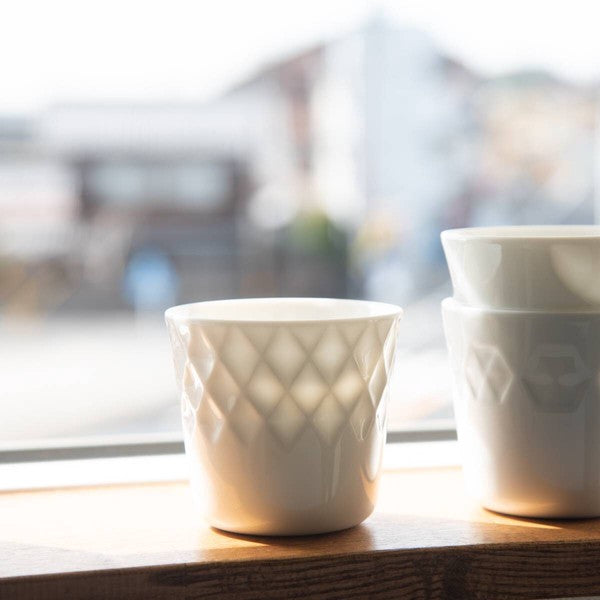 Oda Pottery honoka white porcelain cup
