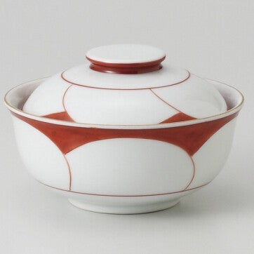 Minoware Ume Soup Bowl with Lead
