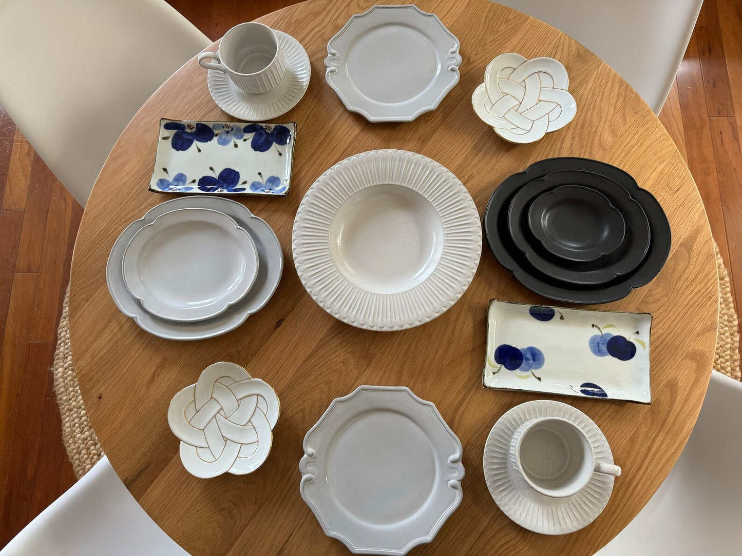 Minoware Cloud Shape Oval Plate - Marushin Pottery丸新製陶所
