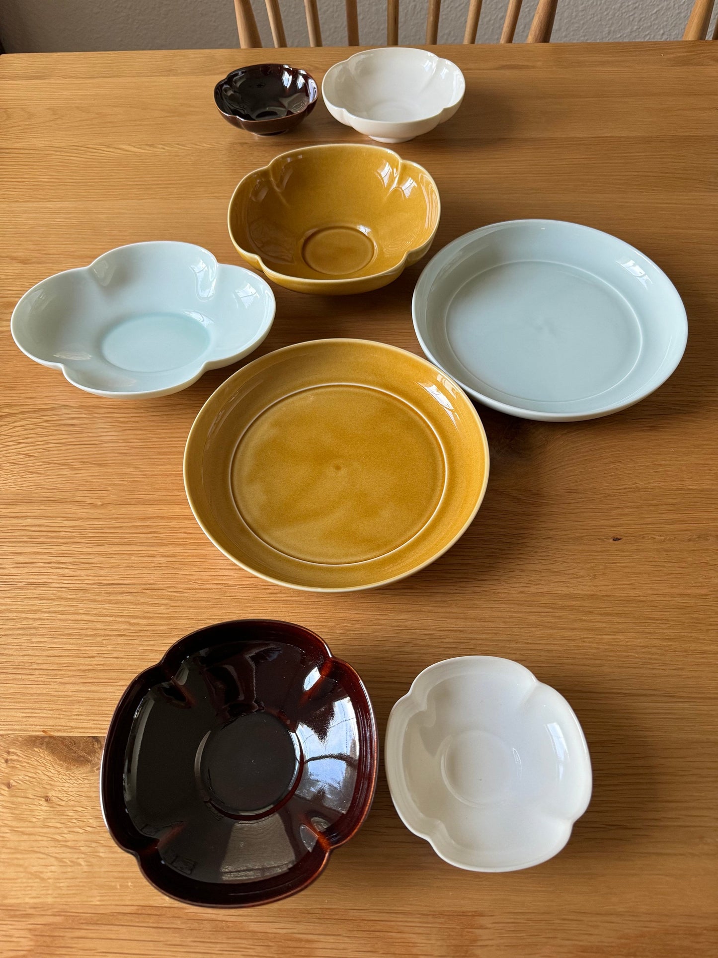 Mizu-mizu Plate / Side Dish Bowl - Oda Pottery X Miyama X Rina Ono