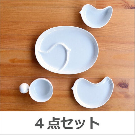 Hakusan Porcelain "Pipi" Children's Tableware