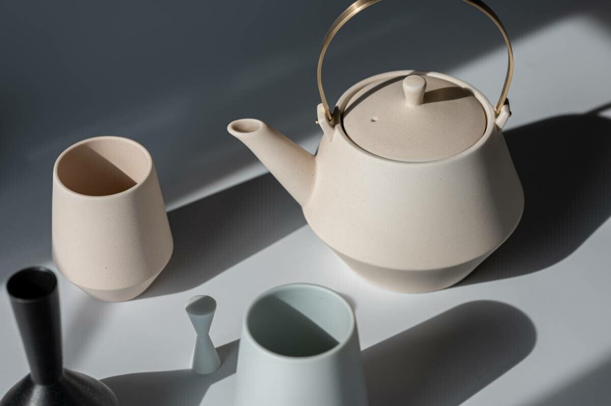 Yamatsu FRUSTUM Tea Cup (set of 2) - Red Dot Design Award Winner by Yamatsu Kiln 晋山窯