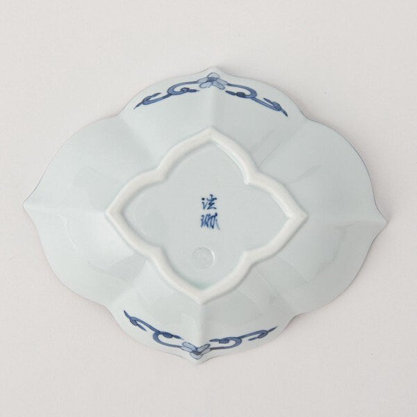 Koringama Flower-Shaped Japanese Side Dish Bowl