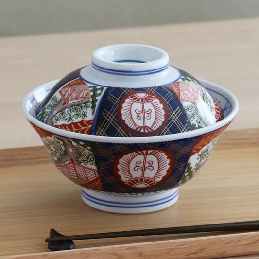 Mino Ware Donburi Bowl with Lid- Haruyama Seito春山制陶